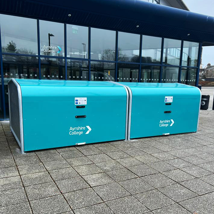 Ayrshire College Bike Hangars